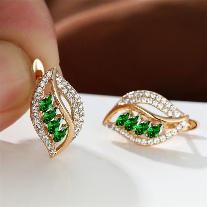 Celeste Aurora Earrings | Rose Gold