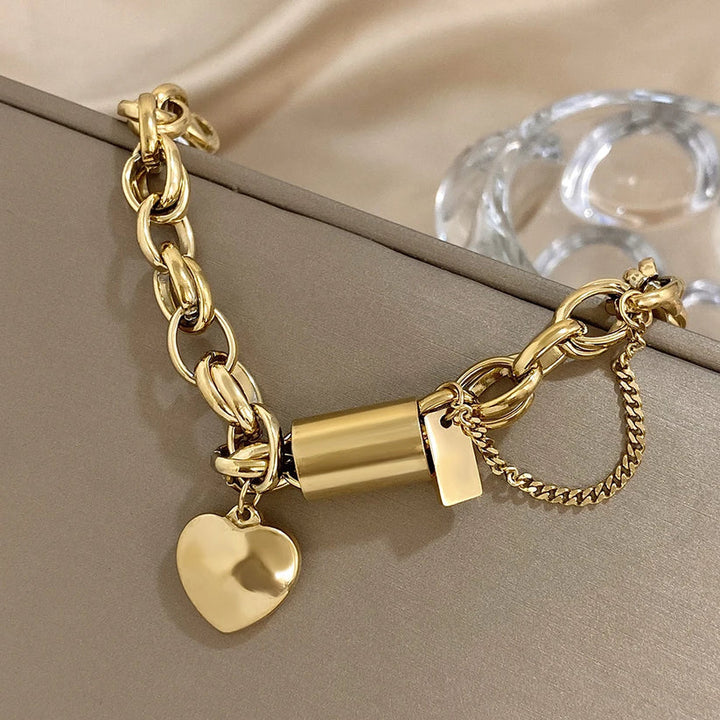 Joyful Stacked Bracelet | Gold