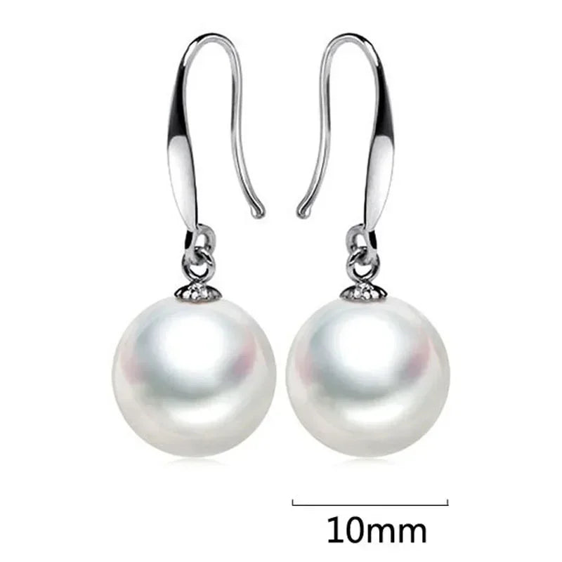 Crystal Teardrop Pendant Earrings