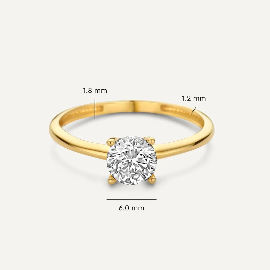 Solara Beach Ring | Gold
