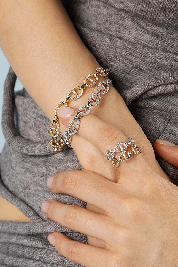 Coral Reef Bracelet | White Gold