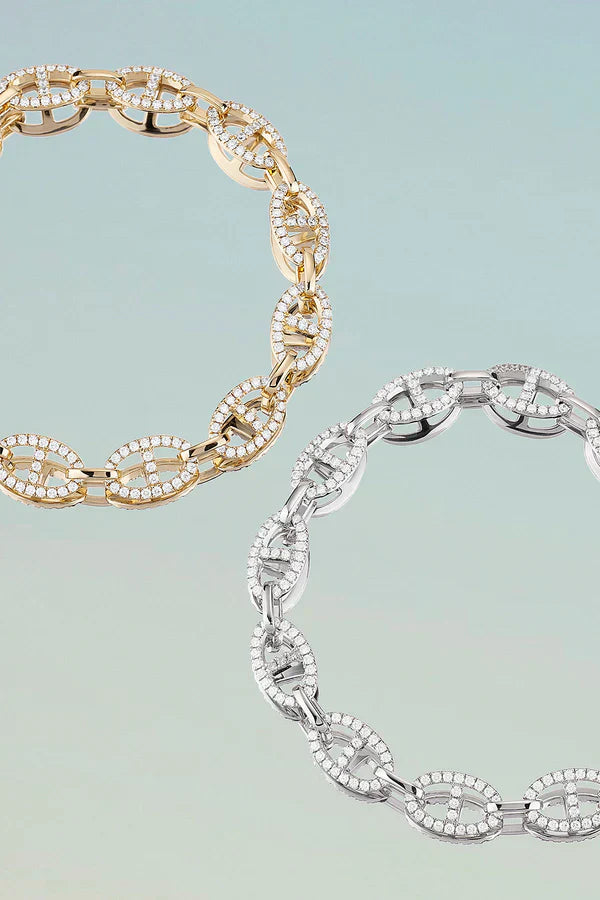Coral Reef Bracelet | White Gold