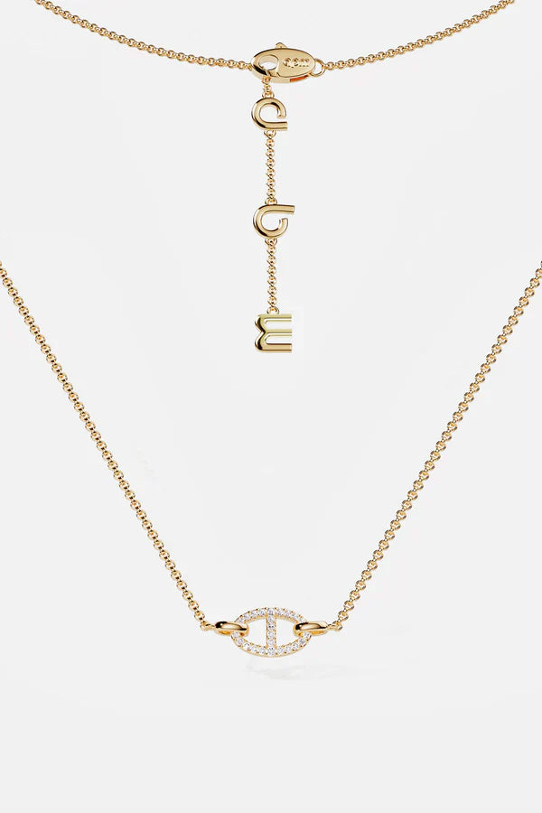 Ocean Breeze Necklace | White Gold