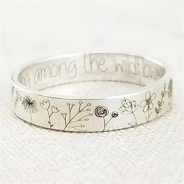 Thistle Blossom Ring