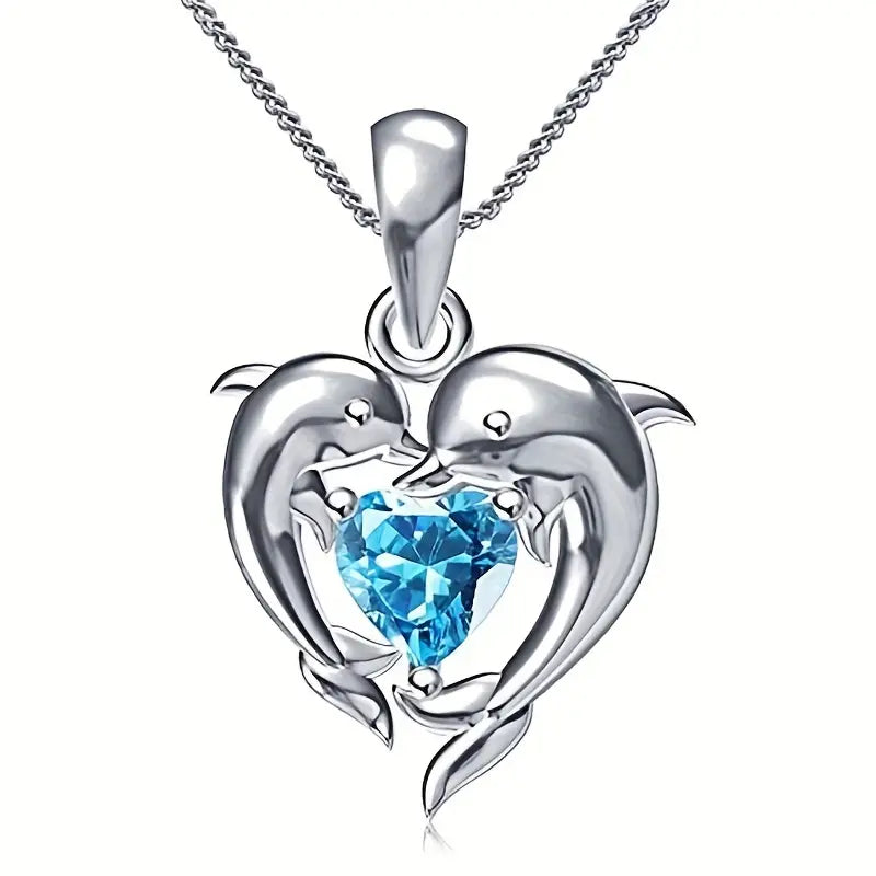 Starlight Duo Necklace | White Gold
