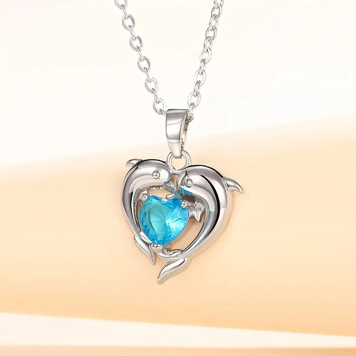 Starlight Duo Necklace | White Gold