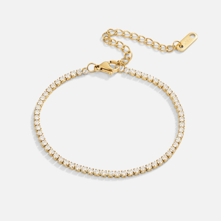 Isabella Silver Tennis Bracelet