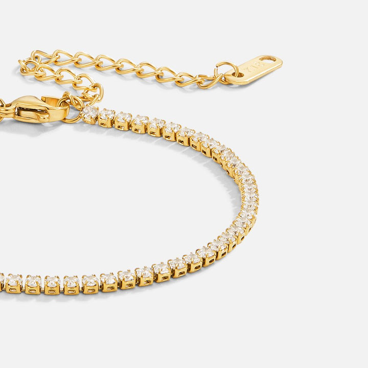 Isabella Silver Tennis Bracelet