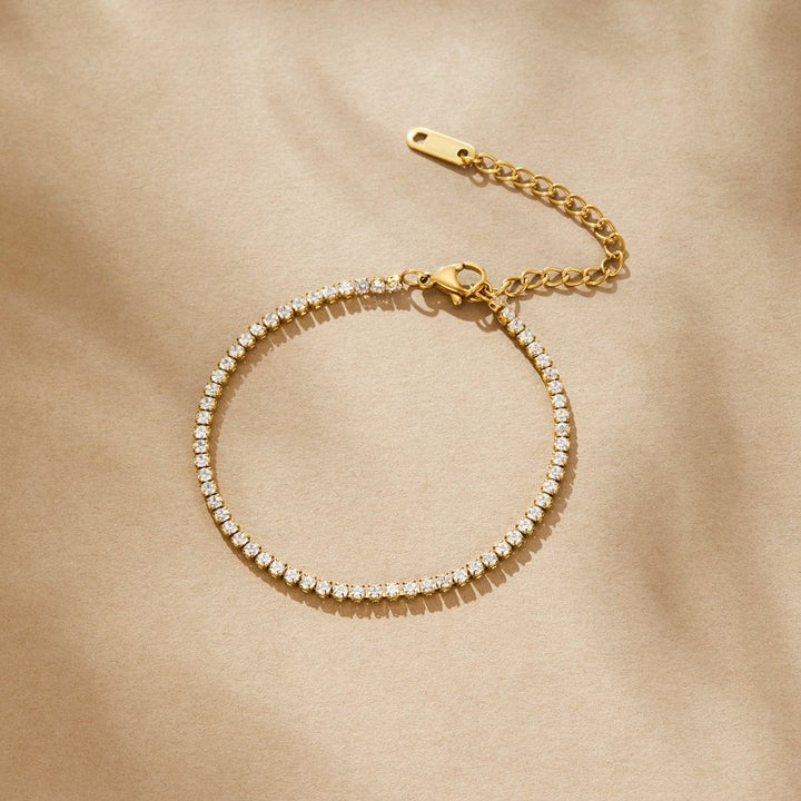 Isabella Silver Tennis Bracelet