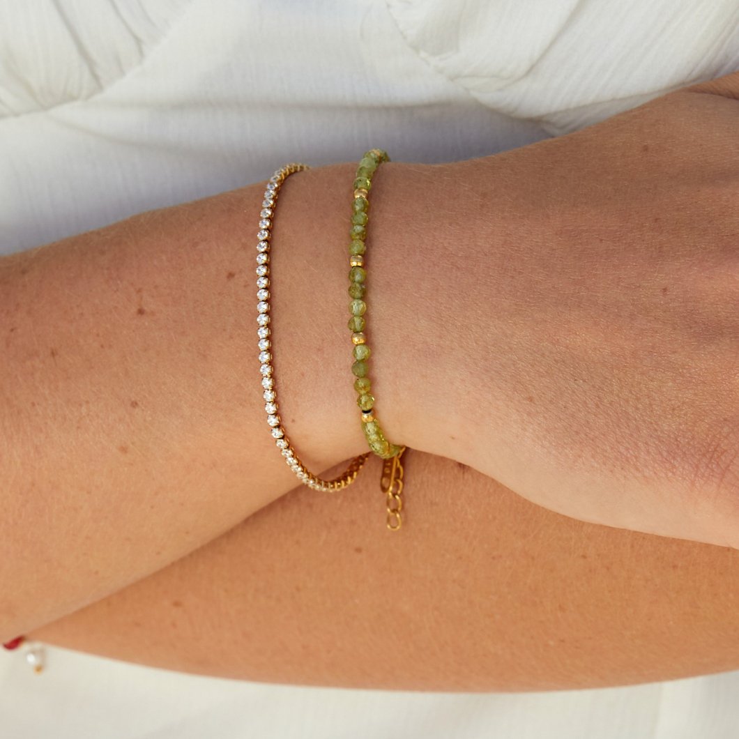 Isabella Silver Tennis Bracelet