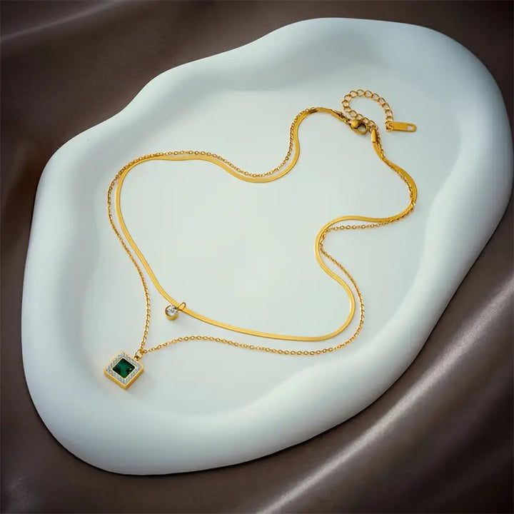 Elara Luxe Necklace | Gold