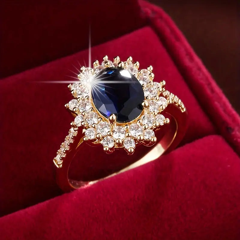 Elara Lucent Ring | White Gold