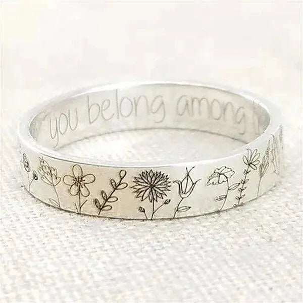 Thistle Blossom Ring