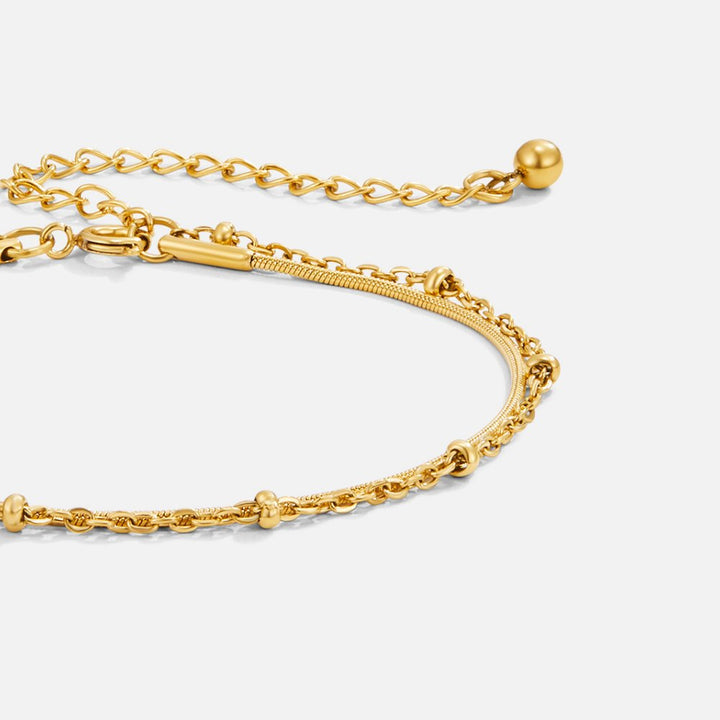 Zara Gold Layered Bracelet
