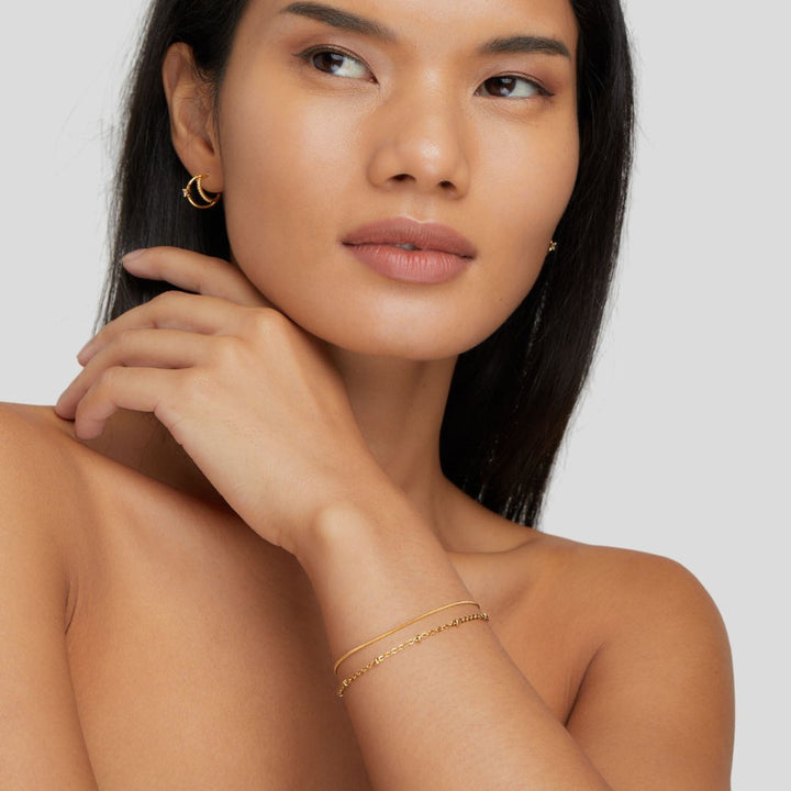 Zara Gold Layered Bracelet