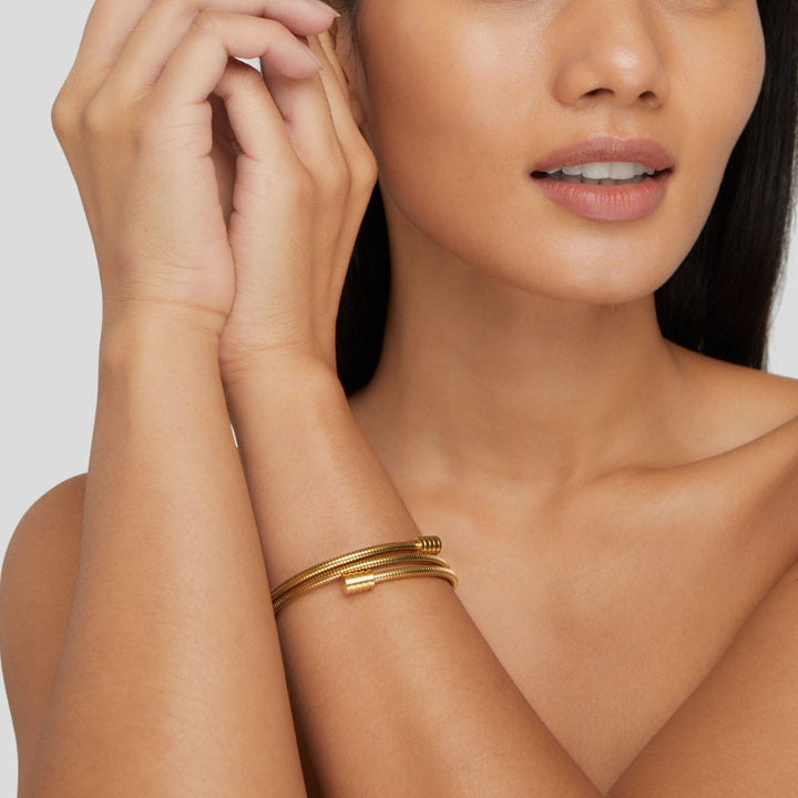 Braided Gold Cuff